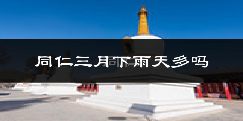 同仁三月下雨天多吗?同仁3月份降雨量多少?