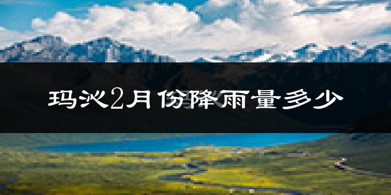 玛沁2月份降雨量多少?玛沁二月下雨多吗?